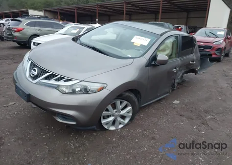 2013 Nissan Murano S z USA, uszkodzony, nr VIN JN8AZ1MU4DW200612